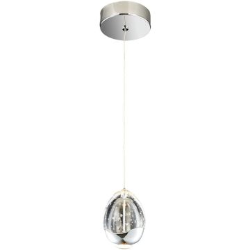 Italux HUELTO PND-22112132-1A-CR Pendelleuchte 1x4,8W/LED 3000K 290LM IP20