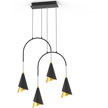 Italux RAALTO PND-433128-3 Pendelleuchte 4x29,4W/LED 3000K 958LM IP20