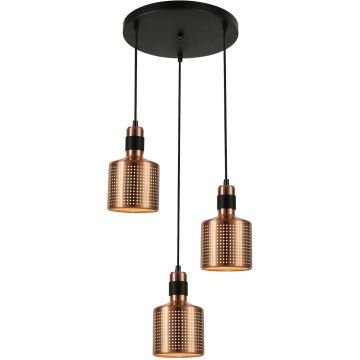 Italux RESTENZA PND-2439-3-COP Pendelleuchte 3x40W/E27 IP20
