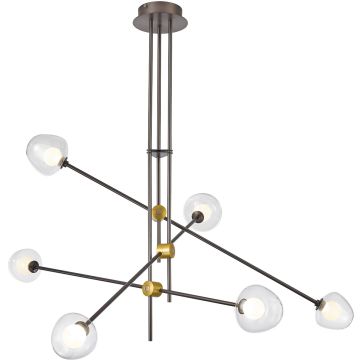 Italux ROMILY PND-201883-6 Kronleuchter 6x4W/LED 3000K 1800LM IP20