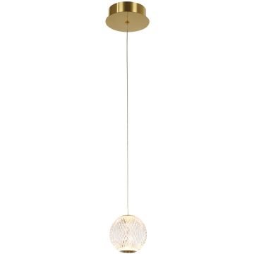 Italux ROSARIO PND-12220121-1A-GD Pendelleuchte 1x4,2W/LED 3200K 280LM IP20
