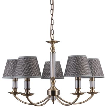 Italux ZANOBI PND-43272-5 Kronleuchter 5x40W/E14 IP20