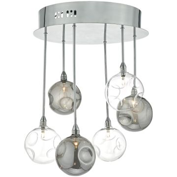 Dar Lighting QUINN QUI0610 Deckenlampe 6x20W/G4