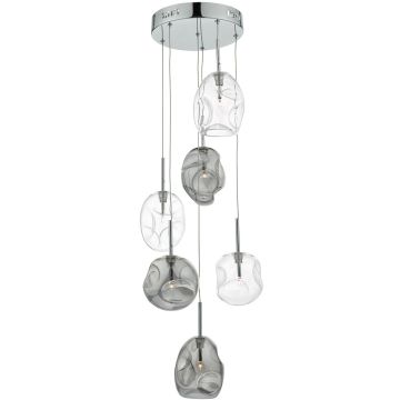 Dar Lighting QUINN QUI6410 Pendelleuchte 6x20W/G4
