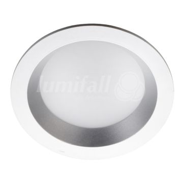 Lumifall SANTOLED SANTOLED 175 SREBRNA Einbau-Downlight 1x15W/LED 1200LM IP44