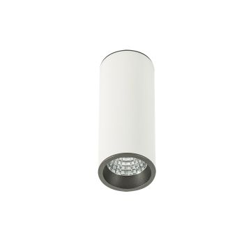 Italux MOLDES SLC7391/7W 3000K WH+GR Aufbau-Downlight 1x7W/LED 450LM IP20
