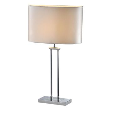 Cosmolight ATHENS T01444WH CR Tischleuchte 1x40W/E27