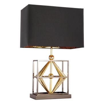 Cosmolight QUITO T01939BK AU Tischleuchte 1x40W/E27