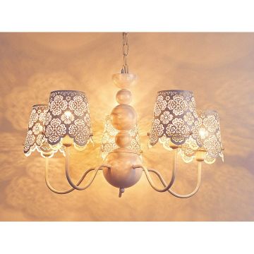 Italux ARIANNA V2473B-5 WH Kronleuchter 5x40W/E14