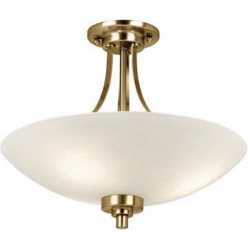 Endon WELLES WELLES-3AB Deckenlampe 3x60W/E27 IP20