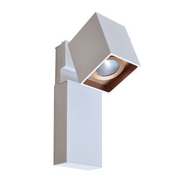 Italux ARAVENA WLB073/5W 4000K WH+GO Wandleuchte 1x5W/LED 450LM