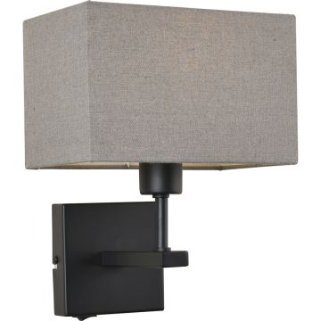 Italux NORTE WL-1122-1-A-BM-RC-GR Wandleuchte 1x60W/E27 IP20