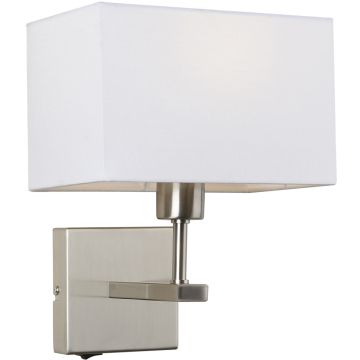 Italux NORTE WL-1122-1-A-SN-RC-WH Wandleuchte 1x60W/E27 IP20