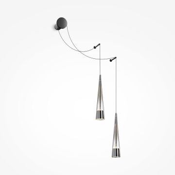 Maytoni SINTESI P090WL-L24CH3K Wandleuchte 2x24W/LED 3000K 840LM IP20