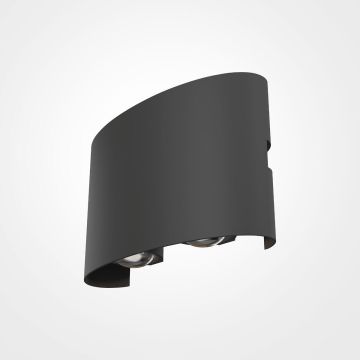 Maytoni STRATO O417WL-L4GR3K Wandleuchte 2x4W/LED 3000K 400LM IP54