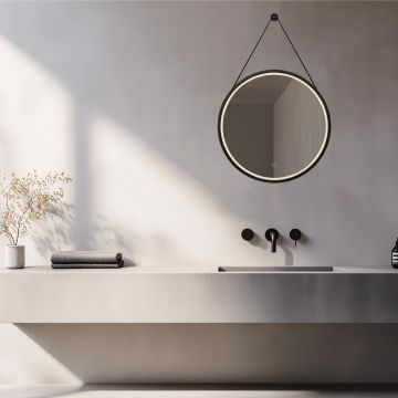 Zambelis MIRROR WITH LED 25387 Spiegel 15W/led 3000-4000K 1012-1210lm IP44