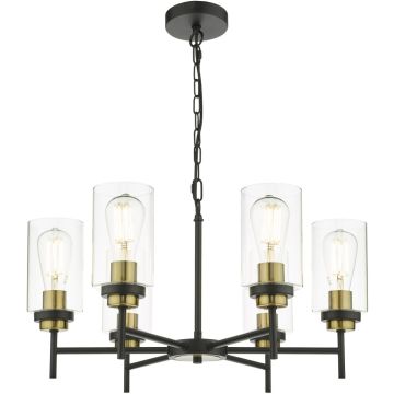 Dar Lighting Abel ABE0654 Kronleuchter 6x40w/e27