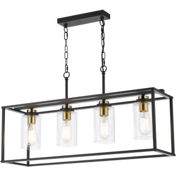 Dar Lighting Abel ABE8454 Pendelleuchte 4x40w/e27