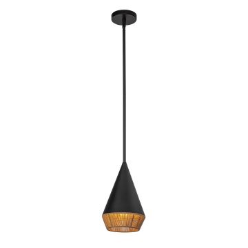 Elstead Lighting Daphne ALM-DAPHNE-P-S-MB Pendelleuchte 1x60W/E27 IP20