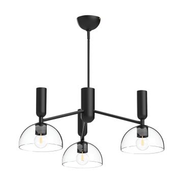 Elstead Lighting Jude ALM-JUDE3-MB-CL Kronleuchter 3x60W/E27 IP20