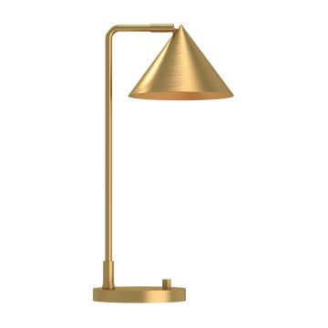 Elstead Lighting Remyck ALM-REMYCK-TL-GD Tischleuchte 1x60W/E27 IP20