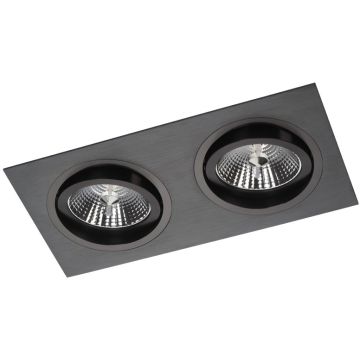 Lumifall ALCAZAR BB LMF.AZ142BB Einbau-Downlight 2x75W/G53 IP20