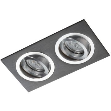 Lumifall ALCAZAR LMF.AZ542BC Einbau-Downlight 2x50W/G5,3/MR16
