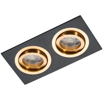 Lumifall ALCAZAR LMF.AZ542BG Einbau-Downlight 2x50W/MR16 IP20