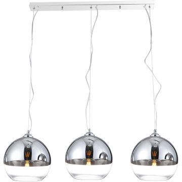 AZzardo SILVER BALL AZ4751 Pendelleuchte 3x40W/E27