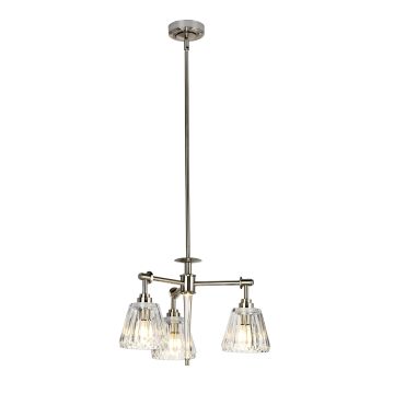 Elstead Lighting AGATHA BATH-AGATHA3P-BN Kronleuchter 3x3,5W/G9 320LM IP44