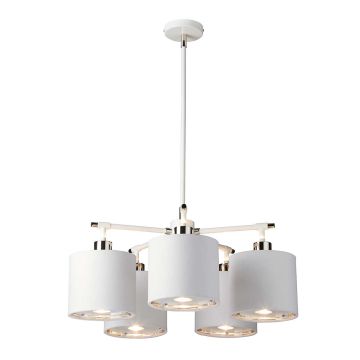 Elstead Lighting BALANCE BALANCE5-WPN Kronleuchter 5x60W/E27