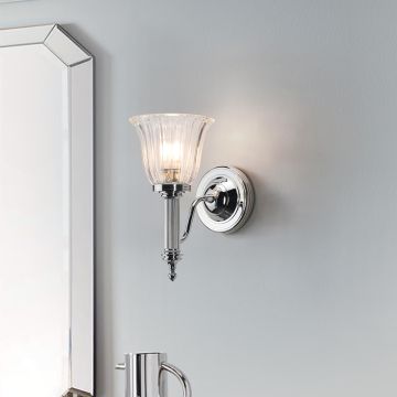 Elstead Lighting CARROLL BATH-CARROLL1-PC Wandleuchte 1x40W/G9 IP44