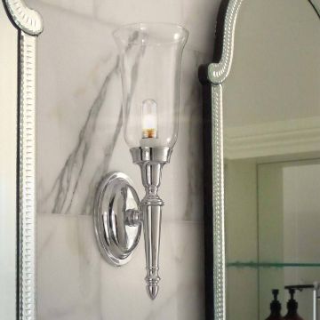 Elstead Lighting DRYDEN BATH-DRYDEN2-PN Wandleuchte 1x40W/G9 IP44