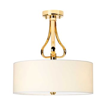 Elstead Lighting FALMOUTH BATH-FALMOUTH-SF-FG Deckenlampe 3x3,5W/G9 320LM IP44