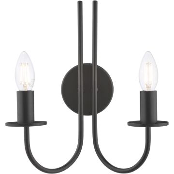 Dar Lighting Becca BEC0922 Wandleuchte 2x40w/e14