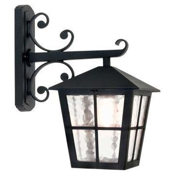 Elstead Lighting CANTERBURY BL52M-BLACK Wandleuchte 1x60W/E27 IP43