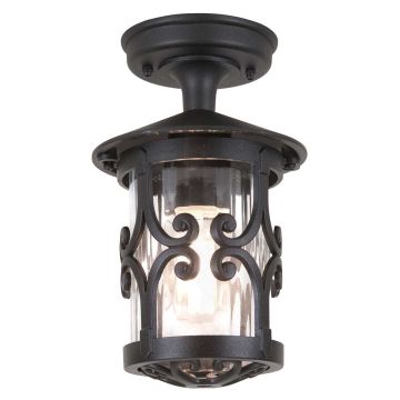 Elstead Lighting HEREFORD BL13A-BLACK Deckenleuchte 1x60W/E27 IP23