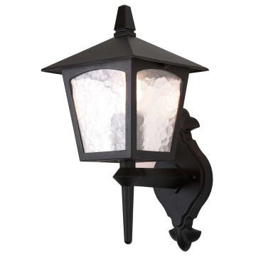Elstead Lighting YORK BL5-BLACK Wandleuchte 1x60W/E27 IP43