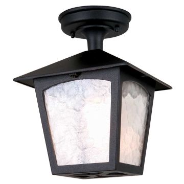 Elstead Lighting YORK BL6A-BLACK Deckenleuchte 1x60W/E27 IP23