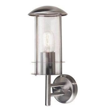 Elstead Lighting BRUGES BRUGES-ST-STEEL Wandleuchte 1x60W/E27 IP44
