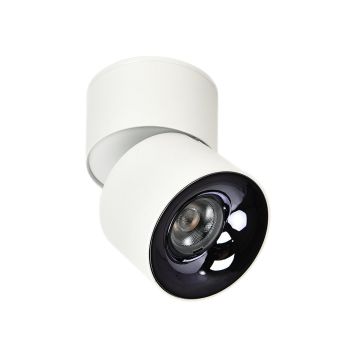 Light Prestige Brema LP-2626/1RM WH movable Aufbau-Downlight 1x10W/LED 3000K|4000K|6000K 873lm IP20