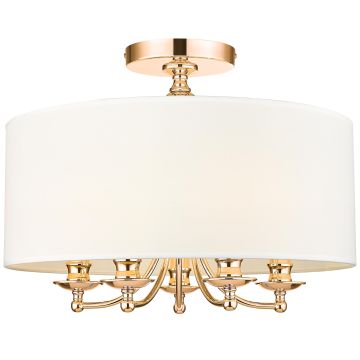 Cosmolight ABU DHABI C05442AU-WH Deckenlampe 5x40W/E14