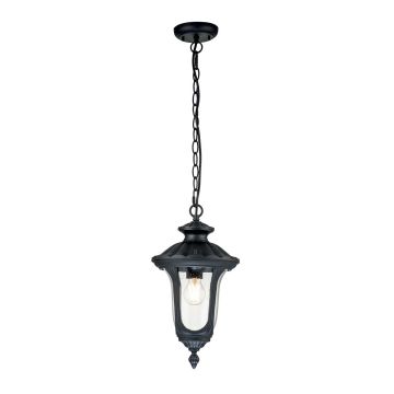 Elstead Lighting Chicago CC8-S-BK Pendelleuchte 1x60W/E27 IP44