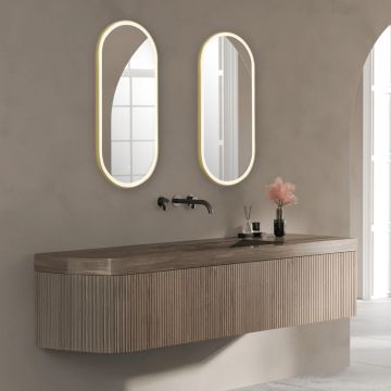 Zambelis MIRROR WITH LED 25386 Spiegel 18W/led 3000-4000K 1564-1739lm IP44