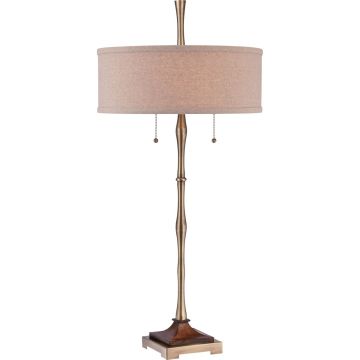 Quoizel HICKMAN QZS-CKHM1879T Tischleuchte 2x60W/E27