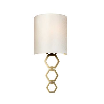 Elstead Lighting Clark CLARK-SMALL-AB Wandleuchte 1x60W/E27