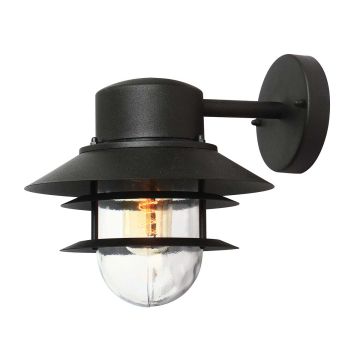 Elstead Lighting COPENHAGEN COPENHAGEN-BK Wandleuchte 1x60W/E27 IP44