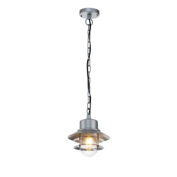 Elstead Lighting Copenhagen COPENHAGEN8-SIL Pendelleuchte 1x60W/E27 IP44