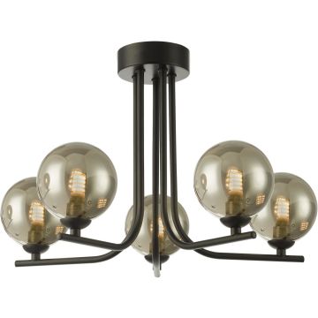 Dar Lighting Cradle CRA5422-01 Deckenlampe 5x25w/g9 ip20