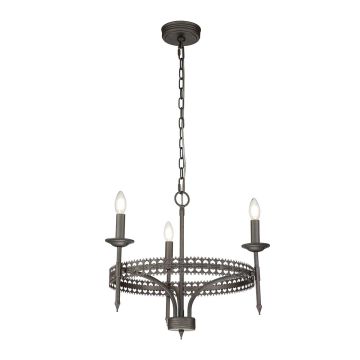 Elstead Lighting CROWN CROWN3 Kronleuchter 3x60W/E14